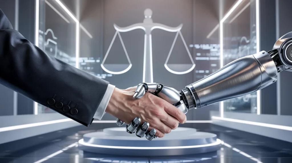 handsckahe lawyer-humanoid ai art